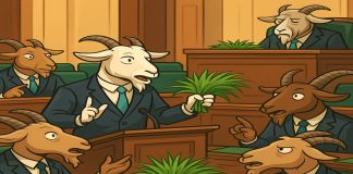 CHAPTER FIVE — Parliament of Goats, Debating Grass Parliament of Goats debating grass in the Republic of Uncommon Sense