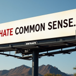 The Rise of Uncommon Sense: Ghana’s New Intellectual Pandemic Uncommon Sense in Ghana satire billboard about common sense