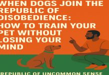 10 Proven Dog Training at Home Tips: The Ultimate Brain Training for Dogs Guide Dog training at home using Brain Training for Dogs program – Republic of Uncommon Sense blog featured image