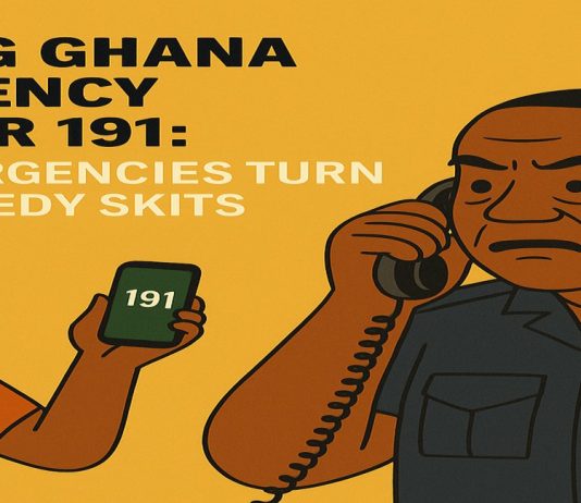 Dialing Ghana Emergency Number 191: How Emergencies Turn into Comedy Skits ghana-emergency-191-comedy-skit.jpg