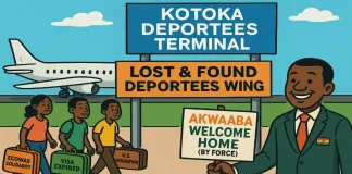 The Roof That Leaks: Ghana’s Role in America’s Deportee Politics Ghana deportees arriving on U.S. flights