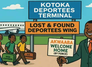 The Roof That Leaks: Ghana’s Role in America’s Deportee Politics Ghana deportees arriving on U.S. flights