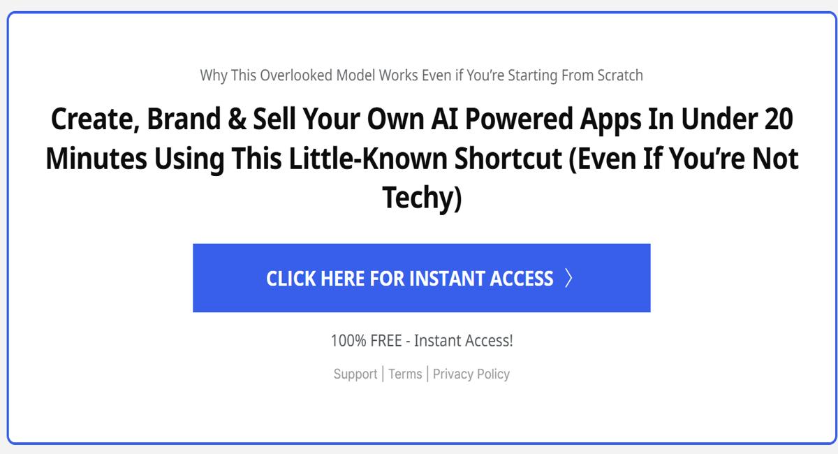 Exit banner: Discover how to start publishing your own AI GPTs you can sell, share and scale — fast.