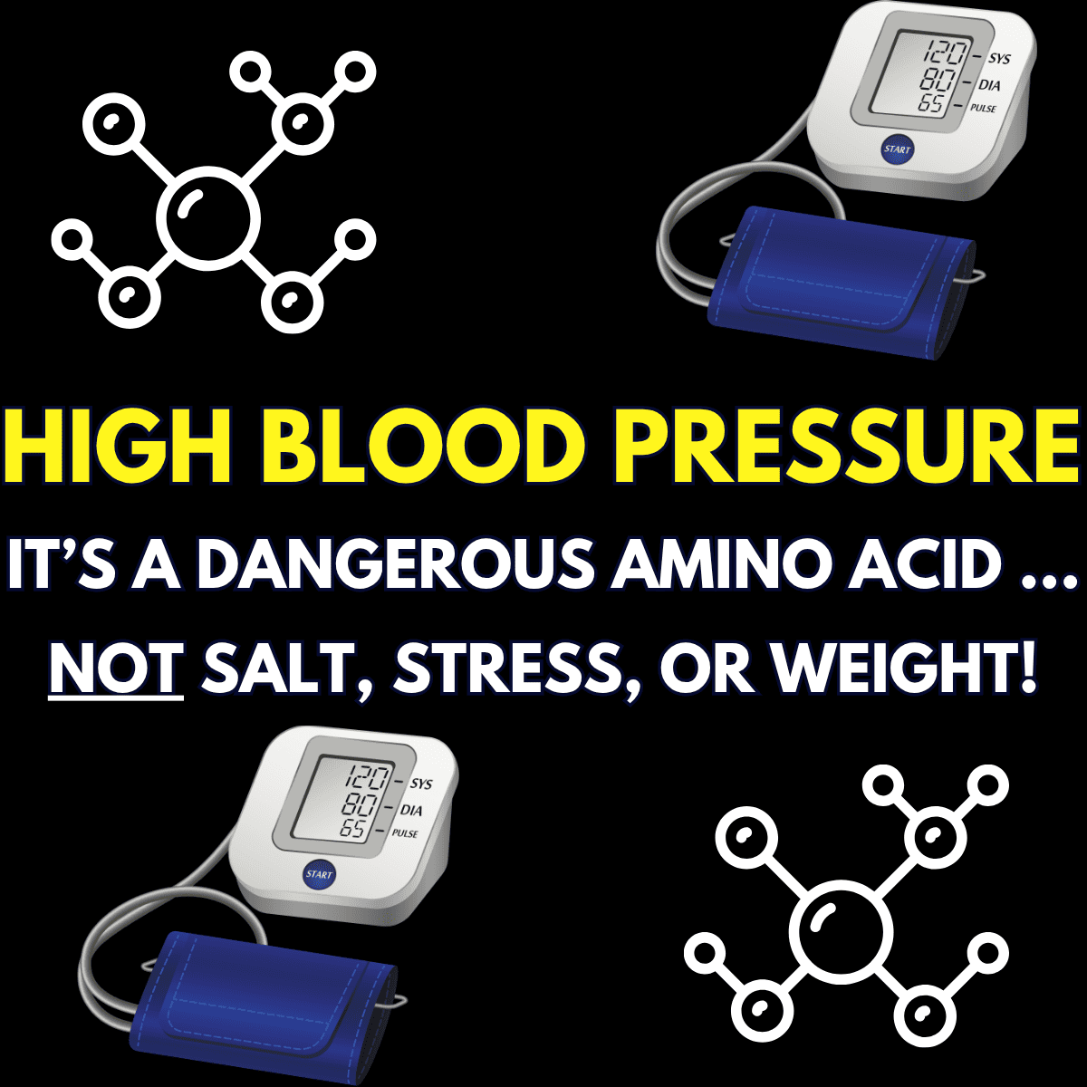 High Blood Pressure – The Hidden Amino Acid Trigger