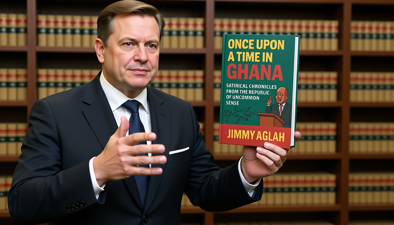 Book promo: Once Upon a Time in Ghana — Satirical Chronicles
