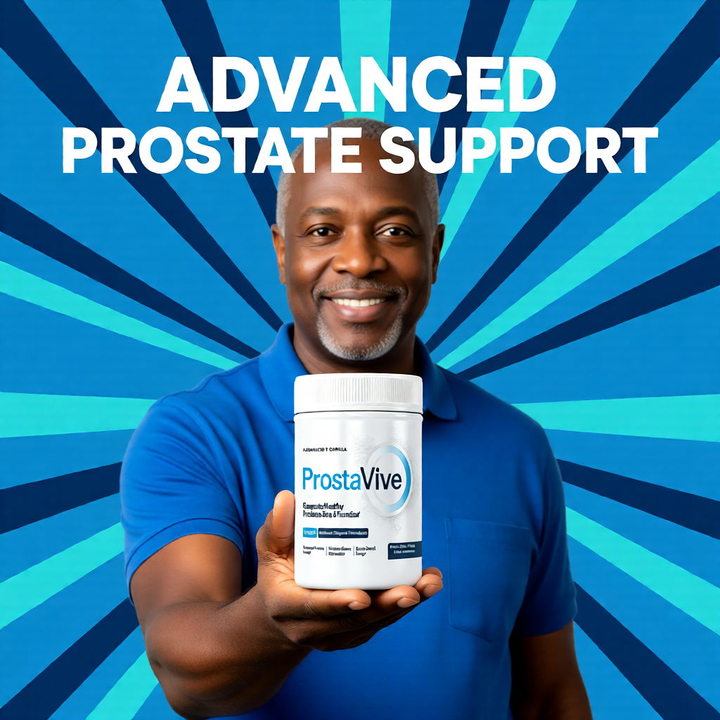 Prostate health support supplement banner