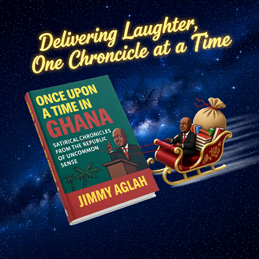 Once Upon a Time in Ghana – Satirical Chronicles from the Republic of Uncommon Sense (Amazon)