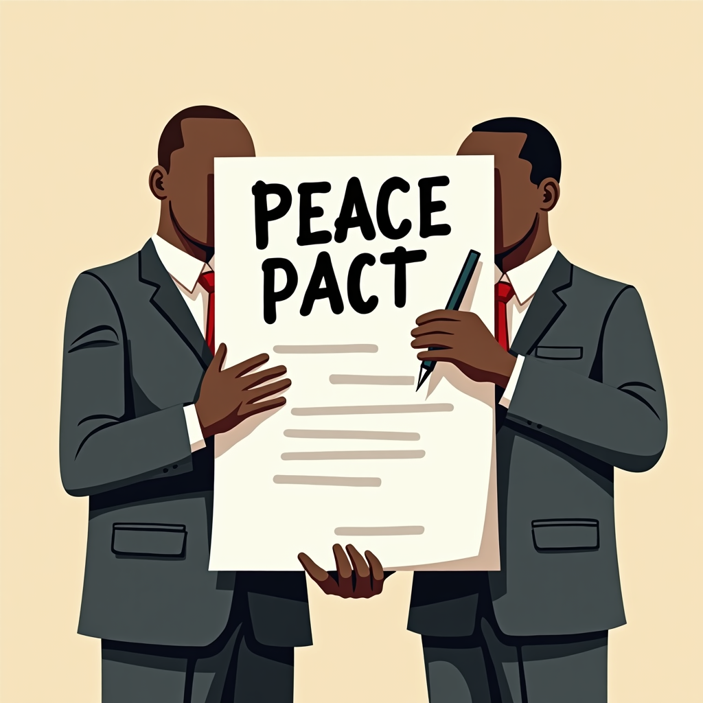 Ghana political satire on peace pacts, primaries and by-elections
