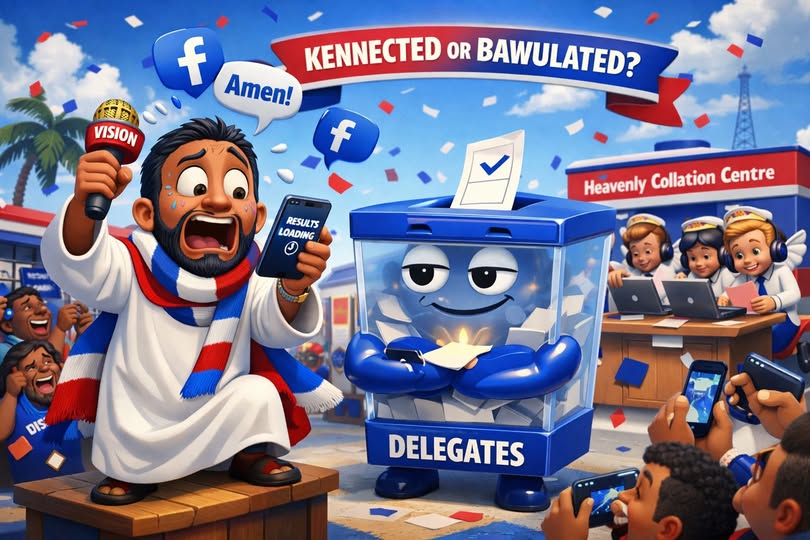 NPP primaries prophecy satire: prophecy versus delegates in the Republic of Uncommon Sense