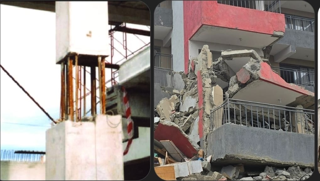 Uncompleted buildings in Ghana