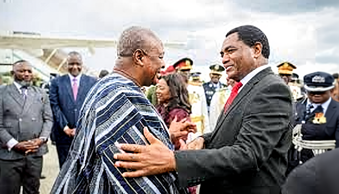 Ghana Zambia fugu outfit meme - Threads of State satire featured image