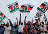 NDC Foot Soldiers and the Antelope Problem NDC foot soldiers celebrating election victory in Ghana political rally