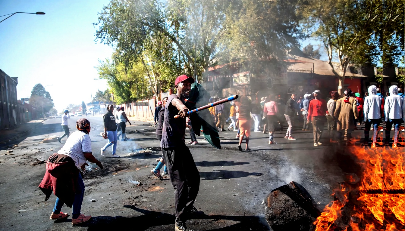 Xenophobia in South Africa deeper economic crisis