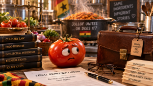 Tomato satire in Ghana Jollof controversy